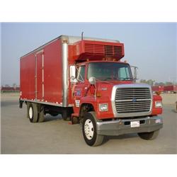 FORD AEROMAX L7000 S/A REEFER TRUCK, s/n 1FDNR72C5SVA52043: