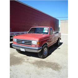 FORD F250 XL 4 X 2 PICKUP, s/n 1FTHF25H2MLA80708: