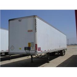 WABASH 53ft. X 102in. T/A ALUMINUM DRY BOX VAN TRAILER, s/n 1JJV532U2NL166199: