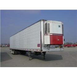 UTILITY 53ft. X 102in. T/A ALUMINUM REEFER TRAILER, s/n 1UYVS2531XU603820: