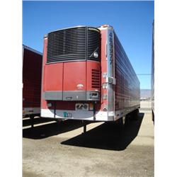 UTILITY 48ft. X 102in. T/A ALUMINUM REEFER TRAILER, s/n 1UYVS2484XU710504: