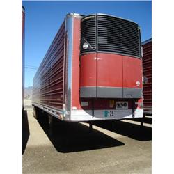 UTILITY 48ft. X 102in. T/A ALUMINUM REEFER TRAILER, s/n 1UYVS2480XU710502: