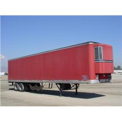 WABASH 48ft. X 102in. T/A ALUMINUM REEFER TRAILER, s/n 1JJE482S1VL401531: