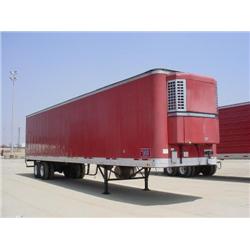 WABASH 48ft. X 102in. T/A ALUMINUM REEFER TRAILER, s/n 1JJE482S9VL401566: