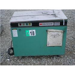 SIGNODE STRAPPING MACHINE