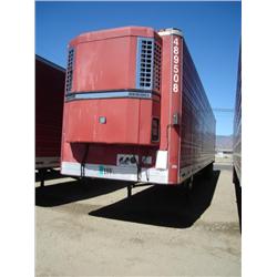 UTILITY 48ft. X 102in. T/A ALUMINUM REEFERTRAILER, s/n 1UYVS2481SU525318: