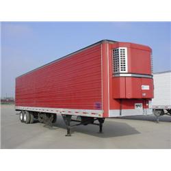 UTILITY 48ft. X 102in. T/A ALUMINUM REEFER TRAILER, s/n 1UYVS248XSU525303: