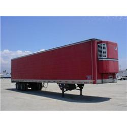 UTILITY 48ft. X 102in. T/A ALUMINUM REEFER TRAILER, s/n 1UYVS2482SU525330: