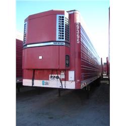 UTILITY 48ft. X 102in. T/A ALUMINUM REEFER TRAILER, s/n 1UYVS2487PU983212: