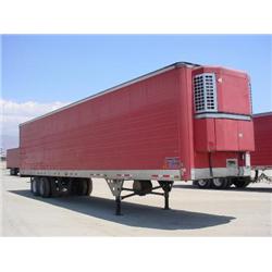 UTILITY 48ft. X 102in. T/A ALUMINUM REEFER TRAILER, s/n 1UYVS2489PU983308: