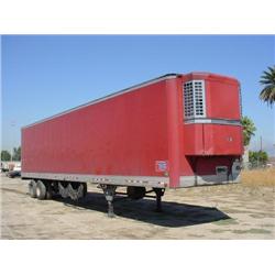 UTILITY 48ft. X 102in. T/A ALUMINUM REEFER TRAILER, s/n 1UYVS2482PU984901: