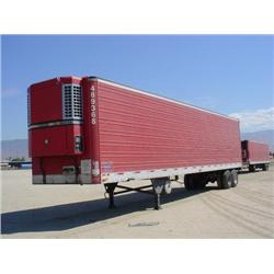 UTILITY 48ft. X 102in. T/A ALUMINUM REEFER TRAILER, s/n 1UYVS2484PM066308:
