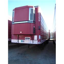 UTILITY 48ft. X 102in. T/A ALUMINUM REEFER TRAILER, s/n 1UYVS2482PU983313: