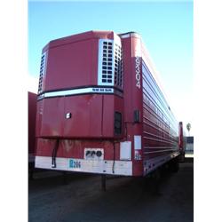 UTILITY 48ft. X 102in. T/A ALUMINUM REEFER TRAILER, s/n 1UYVS2487PU983307: