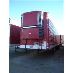 UTILITY 48ft. X 102in. T/A ALUMINUM REEFER TRAILER, s/n 1UYVS2489PM886223: