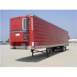 UTILITY 48ft. X 102in. T/A ALUMINUM REEFER TRAILER, s/n 1UYVS2480LU442108: