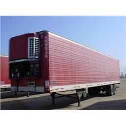 UTILITY 48ft. X 102in. T/A ALUMINUM REEFER TRAILER, s/n 1UYVS2484LU442130: