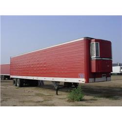 UTILITY 48ft. X 102in. T/A ALUMINUM REEFER TRAILER, s/n 1UYVS2489LU442138: