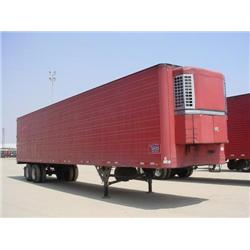UTILITY 48ft. X 102in. T/A ALUMINUM REEFER TRAILER, s/n 1UYVS2484JU886122: