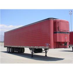 AMERICAN 48ft. X 102in. T/A ALUMINUM REEFER TRAILER, s/n 1YKR04823J3043467: