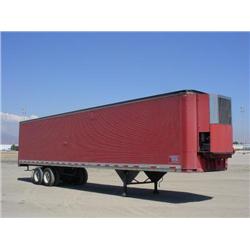 TRAILMOBILE 45ft. X 96in. T/A ALUMINUM REEFER TRAILER, s/n 1PT01AJH5F9008641: