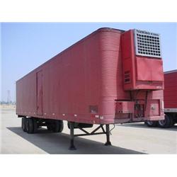 FRUEHAUF 45ft. X 96in. T/A ALUMINUM REEFER TRAILER, s/n MAR427285