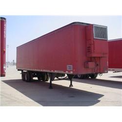 TRAILMOBILE 42ft. X 80in. T/A ALUMINUM REEFER TRAILER, s/n P94928: