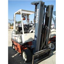NISSAN 50 KCPH02A25FV WAREHOUSE FORKLIFT, s/n KCPH02-908814: