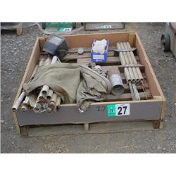 PALLET OF WELDING SUPPLIES