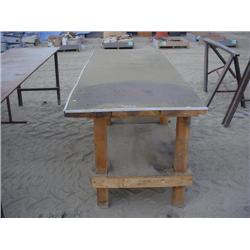 WOODEN SHOP TABLE