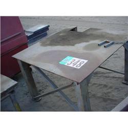 STEEL SHOP TABLE