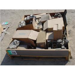 PALLET OF FORKLIFT PARTS