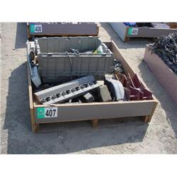 PALLET OF TRAILER PARTS