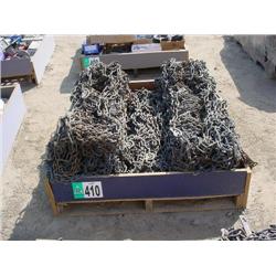 PALLET OF (36) TRAILER TIRE CHAINS