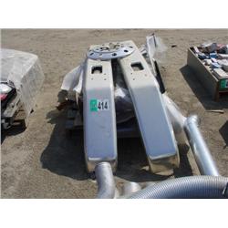 PALLET OF TRUCK BUMPERS