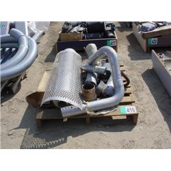 PALLET OF TRUCK EXHAUST PIPES