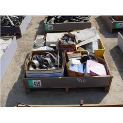 PALLET OF HOSE CLAMPS