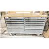 Image 2 : MAXIMUM STAINLESS STEEL MOBILE INDUSTRIAL TOOL CHEST WITH ASSORTED TOOL CONTENTS