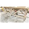 Image 2 : WOODEN 103"W X 33"D X 39"H INDUSTRIAL TILE WORKING TABLE