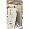 Image 2 : 2 WOODEN 37"W X 48"D X 50"H INDUSTRIAL SHEET STORAGE RACKS, METAL A-FRAME RACK & ASSORTED