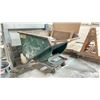 Image 2 : GREEN METAL 66"W X 60"D X 50"H INDUSTRIAL MOBILE DUMP BIN