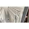 Image 2 : METAL DUAL A-FRAME RACK WITH ASSORTED COMMERCIAL COUNTER TOP STONE SLAB MATERIAL