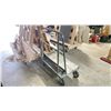 Image 2 : GREY METAL 44"W X 24"D X 49"H INDUSTRIAL MOBILE SHEET CART