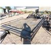 Image 2 : Bumper Hitch 2 Place Snowmobile Trailer Tilt Deck 13'' Tires with Spare 