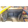 Image 2 : X SPACE BLACK SINGLE DRAWER 2 DOOR MOBILE TOOL CABINET 47"W X 18"D X 37 1/2"H *HAS KEYS*