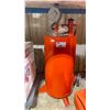 Image 1 : 25 GAL RED MOBILE INDUSTRIAL GAS CADDY WITH HOSE & HAND CRANK PUMP