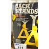 Image 2 : PAIR OF WILMAR 3 TON CAPACITY INDUSTRIAL JACK STANDS *IN BOX*