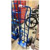 Image 1 : POWER FIST BLUE 660 LBS CAPACITY PNEUMATIC TIRE 2 WHEEL HAND TRUCK