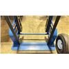 Image 2 : BLUE SOLID TIRE 2 WHEEL REFRIGERATOR HAND TRUCK