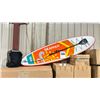 Image 1 : SEAMAX SEADANCER 108 ORANGE INFLATABLE STAND UP PADDLE BOARD WITH BACKPACK, PUMP, PATCH KIT, LEASH &
